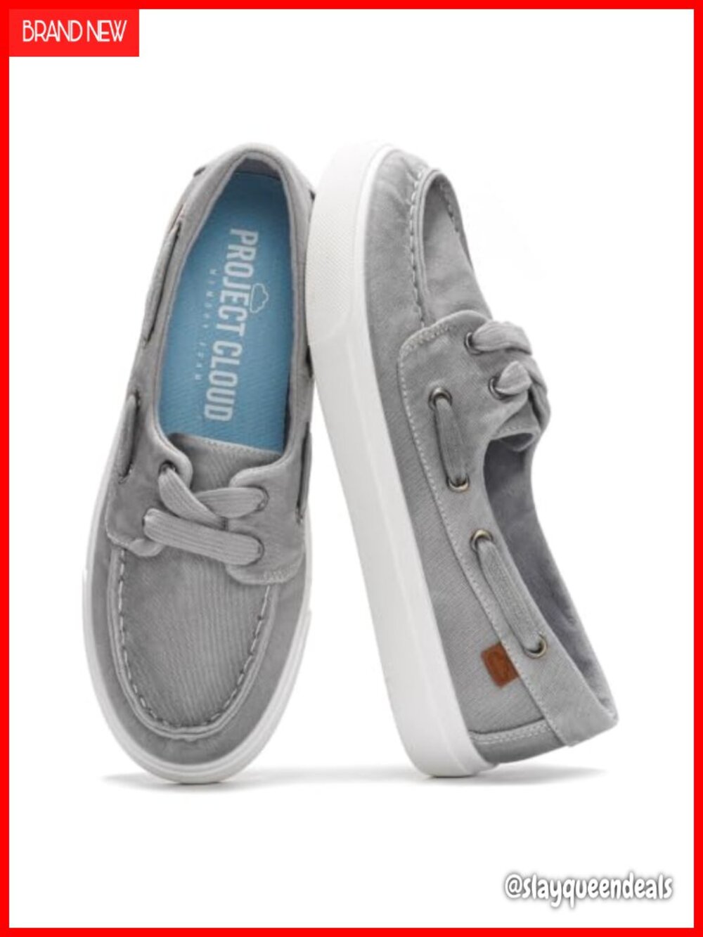Canvas Sneakers Slip On Memory Foam Comfort Walking Shoes